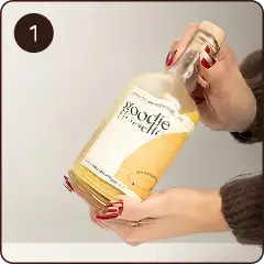 Shake the bottle before opening