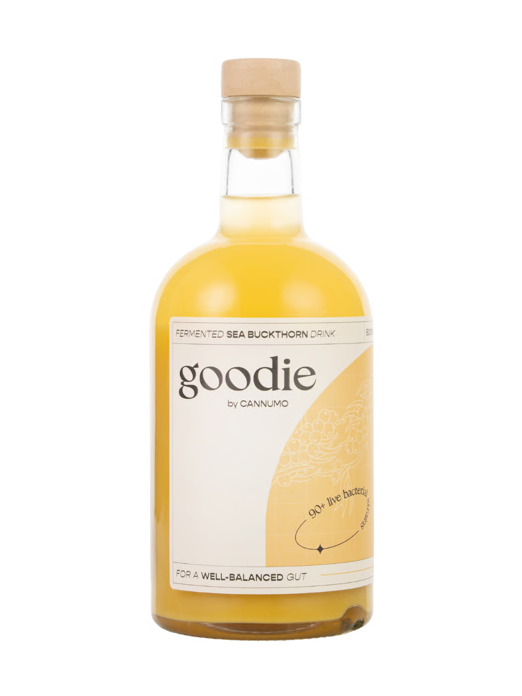Goodie Sea Buckthorn fermented drink bottle